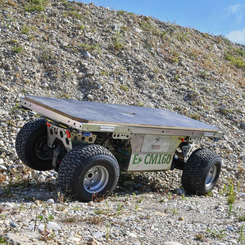Funkgesteuerter Roboterwagen / für Materialumschlag - TCM / ECM - Minitrucks Robotics - für schwere Lasten / batteriebetrieben