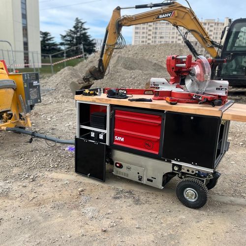 Mobile Werkbank - R.GO - Minitrucks Robotics - modular / robust