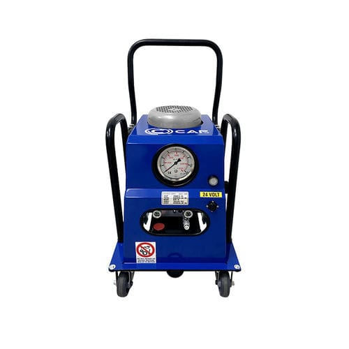Hydraulikaggregat mit Elektromotor - STP16 - CAP srl - kompakt / auf Reifen