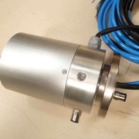 Hybrider Schleifring - ATC PRODUCTION - für Drehtisch / Aluminium / kompakt