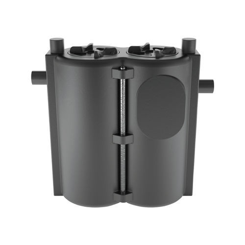 Glasabscheider - NS 1 oval - zehnder pumpen - Fett / gravimetrisch / kompakt