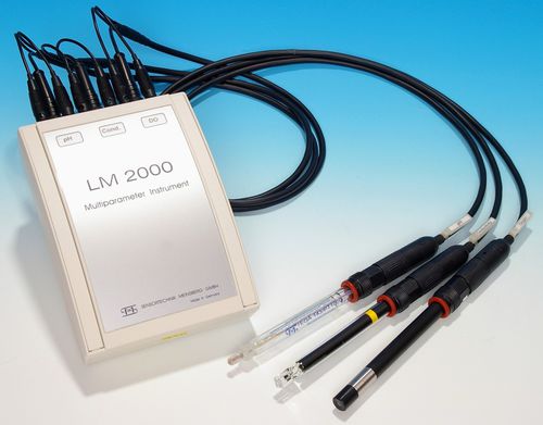Multiparameter-Messgerät - LM 2000 - Sensortechnik Meinsberg GmbH - Temperatur / Sauerstoffkonzentration / Ionenkonzentration