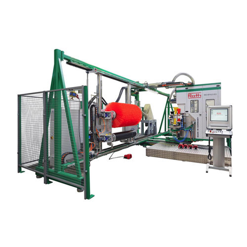 Rollen-Bürstmaschine - VP-WA-BFA21/E5 - Roth Composite Machinery GmbH