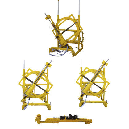 Bohrgerät für Tiefbohrung - Simba Junior - Rama Mining Tools - festinstalliert / drehbar / pneumatisch