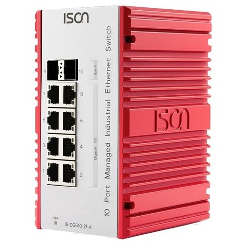 Ethernet-Switch / managed - IS-DG510-A  - ISON Technology Co., Ltd. - 10 Ports / Gigabit-Ethernet / Netzwerkschicht 2