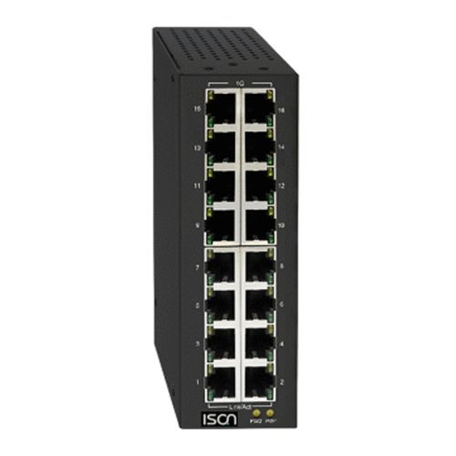 Ethernet-Switch / unmanaged - IS-DG216  - ISON Technology Co., Ltd. - 16 Ports / Gigabit-Ethernet / für DIN-Schiene