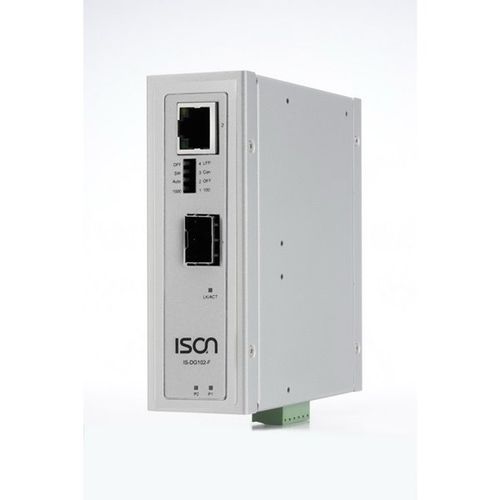 Medienwandler - IS-DG102-F - ISON Technology Co., Ltd. - Gigabit-Ethernet / für DIN-Schiene / Industrie