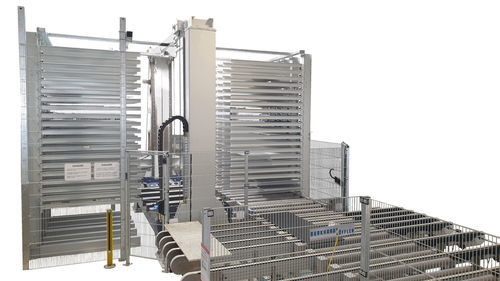 Vertikales automatisches Lagersystem - ASR 80 - burkhardt-hensel - für Lagerhallen / für Langgut / kompakt