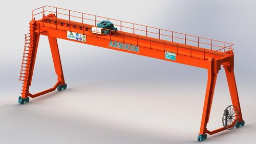 Schienenmontierter Portalkran - ARNIKON crane - Zweiträger / elektrisch