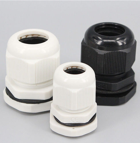Nylon-Kabelverschraubung - PG13 - DEMOELE / Wenzhou Duanmeng Electric Co.,Ltd - wasserdicht / Gewinde / gerade