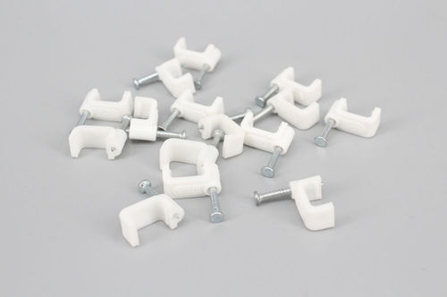 Stahl-Kabelschelle - DEMOELE / Wenzhou Duanmeng Electric Co.,Ltd - Kunststoff / flach