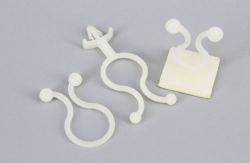 Kunststoff-Kabelschelle - T series - DEMOELE / Wenzhou Duanmeng Electric Co.,Ltd - Nylon / selbstklebend