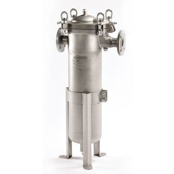 Einzelbeutelfiltergehäuse - HD series - Allied Filter Systems Ltd - für Flüssigkeiten / Edelstahl