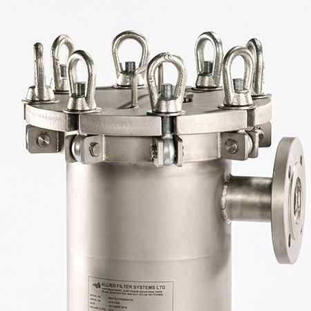 Einfachpatrone-Filtergehäuse - RBF series  - Allied Filter Systems Ltd - für Flüssigkeiten / Edelstahl