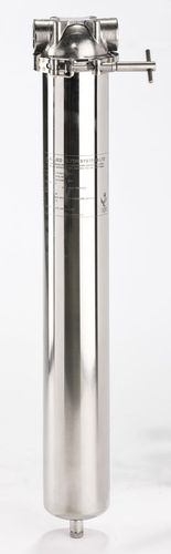 Einfachpatrone-Filtergehäuse - LV1 - Allied Filter Systems Ltd - für Flüssigkeiten / für Gas / Edelstahl