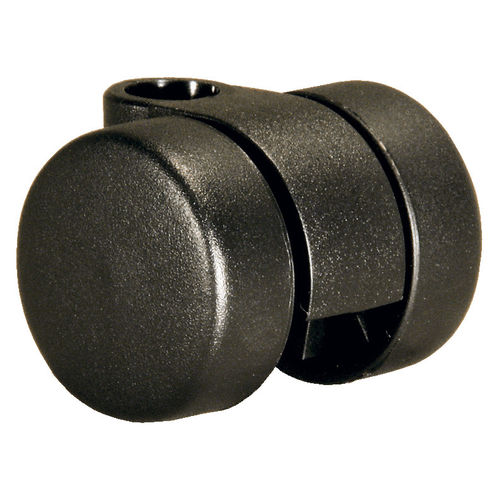 Doppelrolle - Doppelrolle HART - KARWEG GmbH & Co. KG - feststehend / mit Grundplatte / für harte Böden