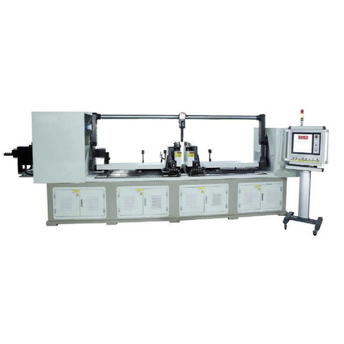 Elektrische Biegemaschine - DWB-2.5CNC-20A-3D - SANCO GROUP CO., LIMITED - für Draht / mit 3 Rollen / CNC