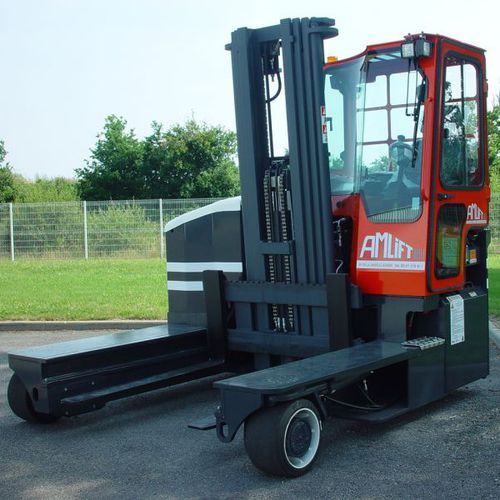 Elektrischer Seitenstapler - COMBI C3000EN-12 - AMLIFT - multidirektional / mit Treibgasmotor Superelastik