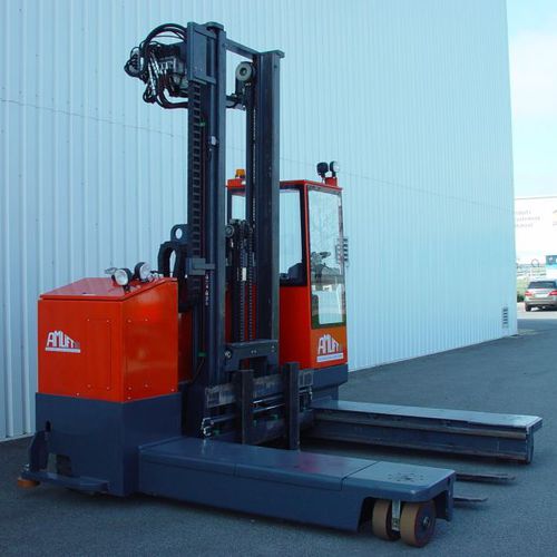 Elektrischer Gabelstapler - CEL 25-12 - AMLIFT - Sitz / 4 Räder / multidirektional