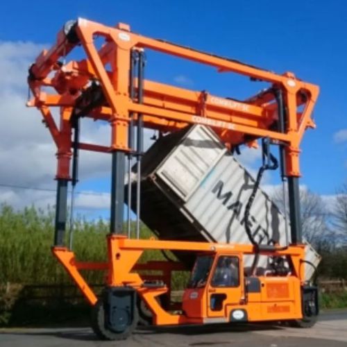 Mobiler Portalkran - AGILIFTER - AMLIFT - mit Eigenantrieb / für Container