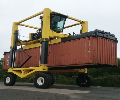 Portalhubwagen für Containerumschlag - AGILIFTER - AMLIFT - mit Gummireifen