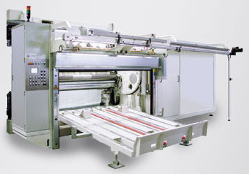 Automatischer Wickler - KFW - Bäumer GmbH converting machines - für Klebeband