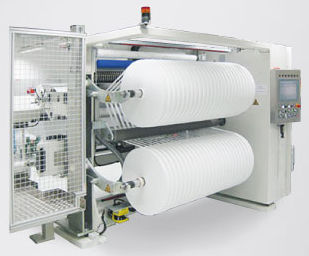 Automatischer Rollenschneider - RS-80-D - Bäumer GmbH converting machines - kompakt / Doppelrevolver / Mehrzweck