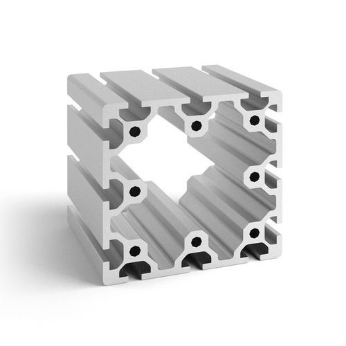 Aluminiumprofil - 101212 - Alutec Group srl - Legierung / gerillt / quadratisch