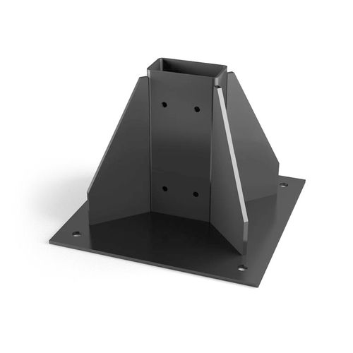 Aluminiumprofil-Halterung - 534590-M - Alutec Group srl - Stahl / stationär / bodenstehend