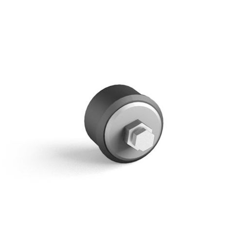 Kappe für Rollenförderer - 700252 - Alutec Group srl - rund / Polyamid