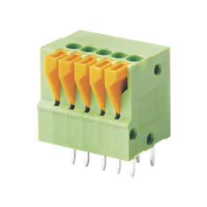 Federdruck-Klemmenblock - WJ141V-2.54 - Cixi Wanjie Electronic Co., Ltd. - PCB / Standard / IEC