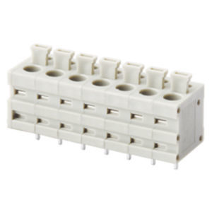 Federdruck-Klemmenblock - WJ211V-5.0 - Cixi Wanjie Electronic Co., Ltd. - PCB / Standard / IEC