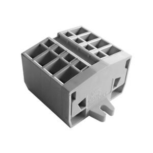 Klemmenblock auf DIN-Schiene - GWSN2.5 - Cixi Wanjie Electronic Co., Ltd. - Zugfederanschluss / IEC