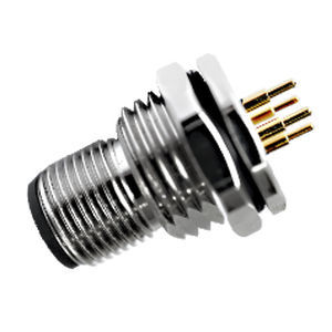 Zirkulärer Steckverbinder - M12 series - Cixi Wanjie Electronic Co., Ltd. - Daten / Stromversorgung / PCB