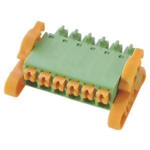 Steckbarer Klemmenblock - WJ15KVGB-3.5/3.81 - Cixi Wanjie Electronic Co., Ltd. - PCB / Federdruck / Push-in