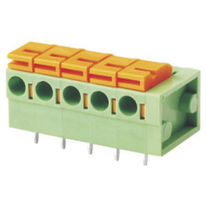 Federdruck-Klemmenblock - WJ142R-5.0/5.08 - Cixi Wanjie Electronic Co., Ltd. - PCB / Standard / IEC