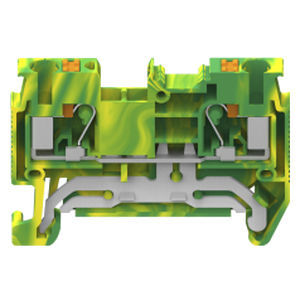 Klemmenblock auf DIN-Schiene - GUV2.5-102-PE - Cixi Wanjie Electronic Co., Ltd. - Push-in / Erdung / IEC
