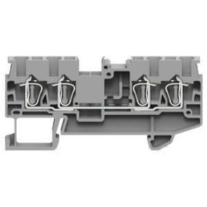 Klemmenblock auf DIN-Schiene - GUS2.5-104 - Cixi Wanjie Electronic Co., Ltd. - Zugfederanschluss / IEC