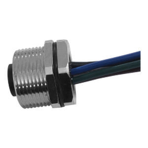 Zirkulärer Steckverbinder - M87-A**-ST0-F02-BQ2-XXX - Cixi Wanjie Electronic Co., Ltd. - Daten / innen / Schrauben