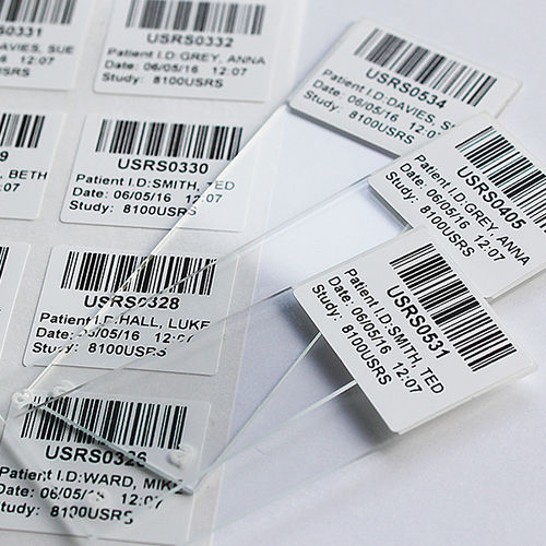 Thermotransferetikett - Slide Labels - CILS International - bedruckt / bedruckbar / Strichcode