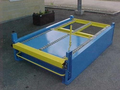 Bandförderer - Palback - ARMAURIC-LUX-SA - horizontal / für Materialumschlag / Transfer