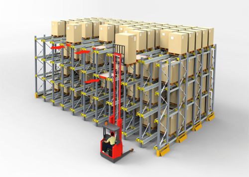 Warenlager-Regal - ARMAURIC-LUX-SA - für Schachteln / automatisiert