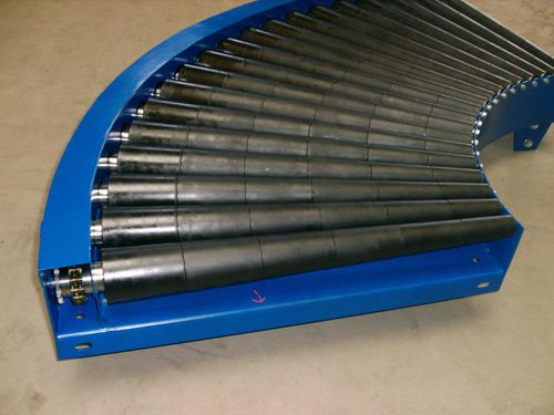 Rollenförderer - courbe R int 360 - ARMAURIC-LUX-SA - Kegelrollen / horizontal / gebogen