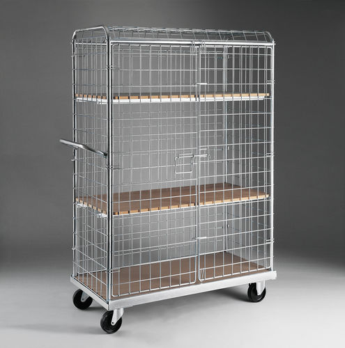 Transportwagen - Creaciones Marsanz S.A - Lagerung / Metalldraht / Fachböden