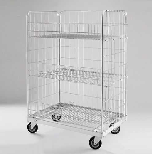 Transportwagen - Creaciones Marsanz S.A - Metall / Fachböden / Gitter-Plattform