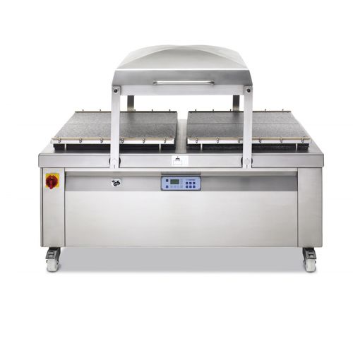 Halbautomatische Verpackungsmaschine - C 550 - MULTIVAC Group - Vakuum / Doppelkammer / für Schüttgut