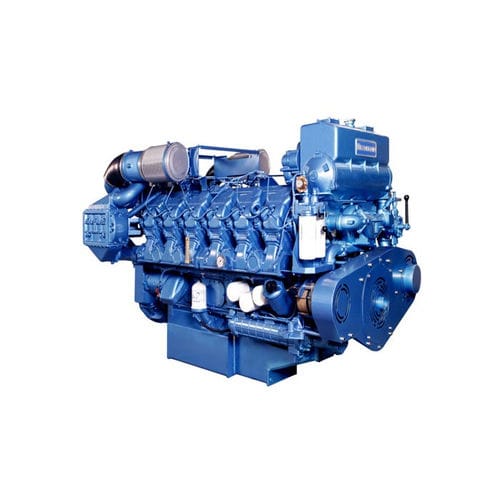 Dieselmotor - M26 series - Weichai Holding Group Co.,Ltd. - 12-Zylinder / Inline / für Seewasseranwendungen
