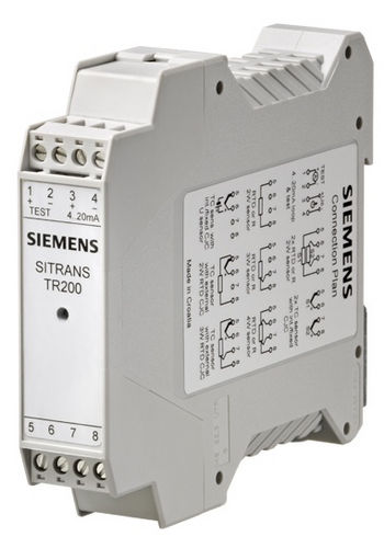 DIN-Schienen-Temperaturmessumformer - SITRANS TR200 - Siemens Process Instrumentation - Thermoelement / RTD / 4-20 mA