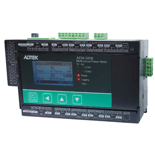 Mehrkrei Leistungsmessgerät - AEM-DRB - ADTEK Electronics Co., Ltd - Energieverbrauch / Wirkleistung / Blindleistung