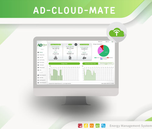 Energie-Management-Software - AD-Cloud-Mate - ADTEK Electronics Co., Ltd - Energieverbrauchs-Management / Energieanalyse / Energieeffizienz-Berechnung